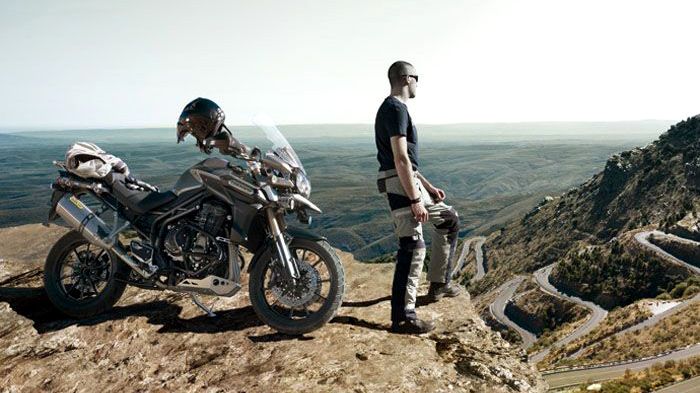 Σε φάση ανανέωσης φαίνεται πως βρίσκεται το υπάρχον Trimuph Tiger Explorer (φωτογραφία).