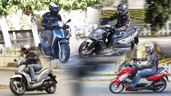 4 Scooter μέχρι 200 κυβικά που λύνουν τον αστικό γρίφο