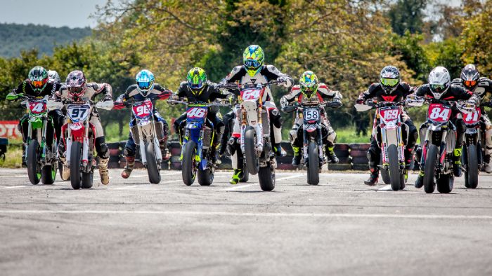 Πύραυλος ο Παπασταύρου στην εκκίνηση του αγώνα. 