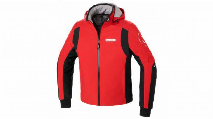 Μπουφάν Spidi Hoodie Armor H2OUT