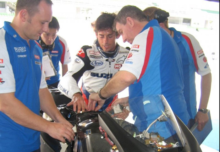 Προβλήματα στην Suzuki Moto GP Team
