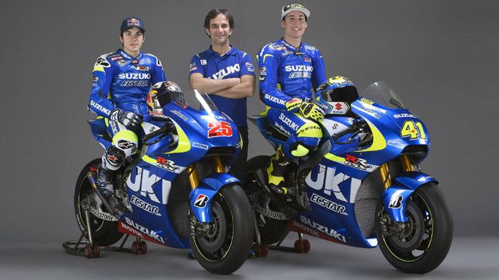 Μέχρι πρότινος η ομάδα ήταν γνωστή ως Suzuki MotoGP Team. Τώρα, με κύριο χορηγό τα λιπαντικά της εταιρείας, μετονομάστηκε σε Team Suzuki Ecstar.