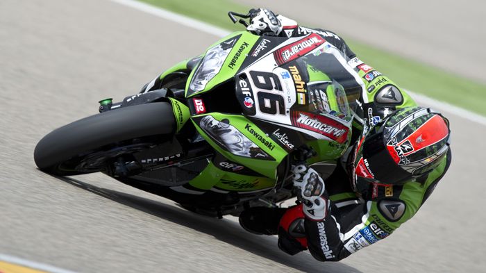 Ευχαριστημένος έμεινε ο Βρετανός αναβάτης της Kawasaki, κατά τις δοκιμές στο Aragon, δείχνοντας παράλληλα να έχει επανέλθει πλήρως από το ατύχημά του.