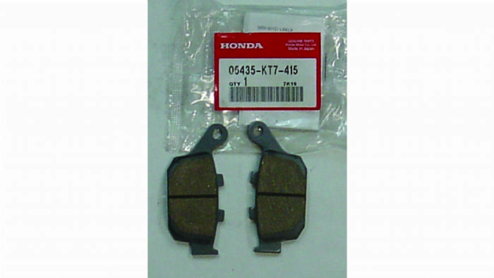 Γνήσια τακάκια Honda. Γνήσια τακάκια Honda.