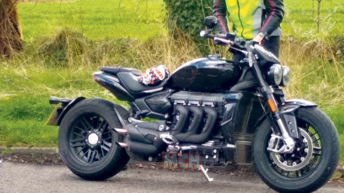 Triumph: Εθεάθη ξανά το νέο Rocket III! 