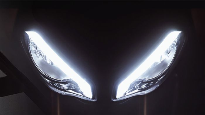 Μια από τις πρώτες εικόνες του νέου Triumph Speed Triple 1200 RS