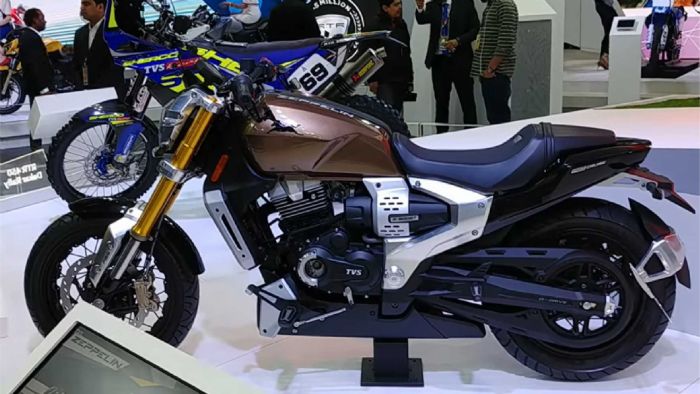 Η TVS Zeppelin, που συνδέεται με την κατοχύρωση του ονόματος Ronin. 