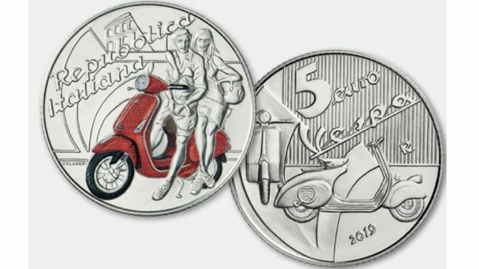 Vespa: Γίνεται και συλλεκτικό νόμισμα