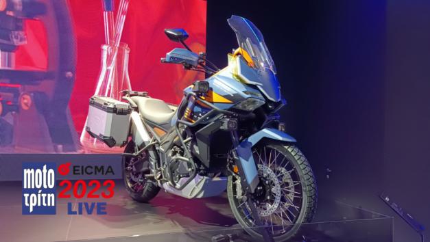 EICMA 2023: Τα τρικύλινδρα 700άρια της Zontes EICMA 2023: Τα τρικύλινδρα 700άρια της Zontes