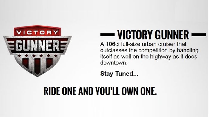 Στις 8 Φεβρουαρίου θα δούμε το Victory Gunner να παρουσιάζεται επίσημα. Στις 8 Φεβρουαρίου θα δούμε το Victory Gunner να παρουσιάζεται επίσημα.