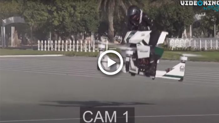 VIDEO: «Hoverbike» συνθλίβεται θεαματικά στο Dubai