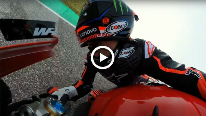 VIDEO: Ο Pecco Bagnaia «πίνει» την Ducati Panigale V4 στο Mugello