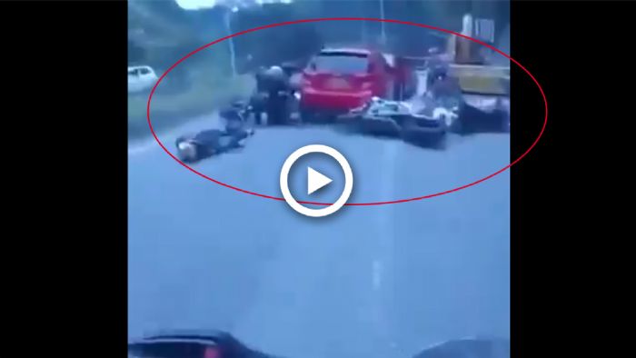 VIDEO: Οι φρικτές συνέπειες της μεγάλης ταχύτητας σε λάθος σημείο