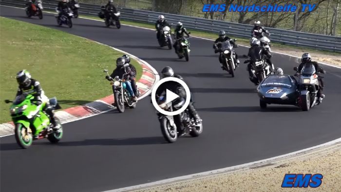 VIDEO: Όταν οι μοτοσυκλετιστές πάνε Nurburgring VIDEO: Όταν οι μοτοσυκλετιστές πάνε Nurburgring