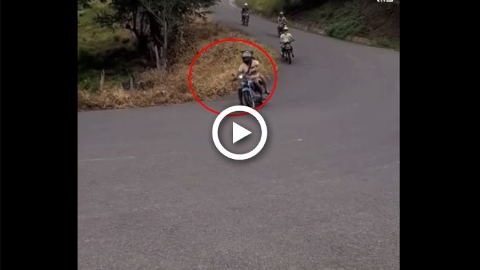 VIDEO: Αδοξη προσπάθεια στριψίματος καταλήγει σε μάντρα