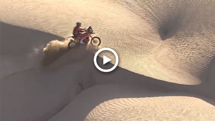 VIDEO: Παλεύοντας με την άμμο του Rally Dakar
