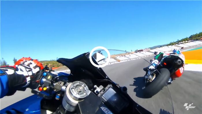 VIDEO: Ανατριχιαστικά πλάνα από την νέα «Shoulder cam» του MotoGP 