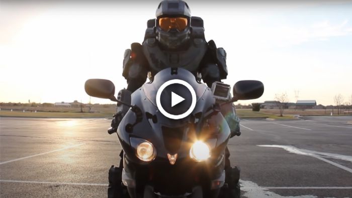 VIDEO: O Master Chief του «Halo» οδηγά μοτοσυκλέτα! VIDEO: O Master Chief του «Halo» οδηγά μοτοσυκλέτα!