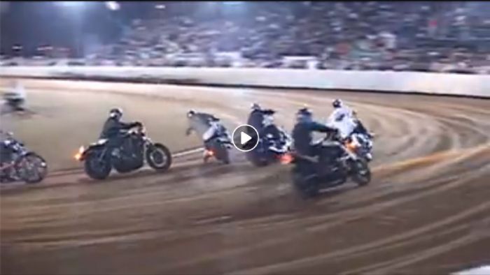 Θεόμουρλος flat track αγώνας 