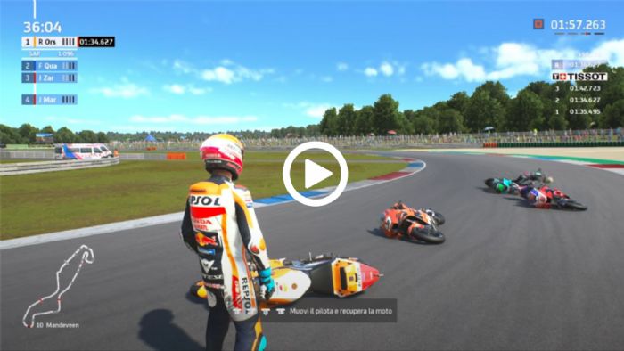 VIDEO: Ξεκαρδιστικό «bug» (?) στο παιχνίδι του MotoGP VIDEO: Ξεκαρδιστικό «bug» (?) στο παιχνίδι του MotoGP
