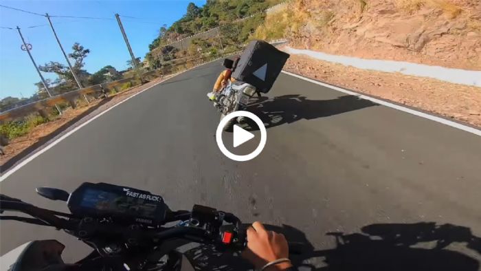 VIDEO: Ιπτάμενος ντελιβεράς στην Ινδία σε πλάνα που κόβουν την ανάσα! 