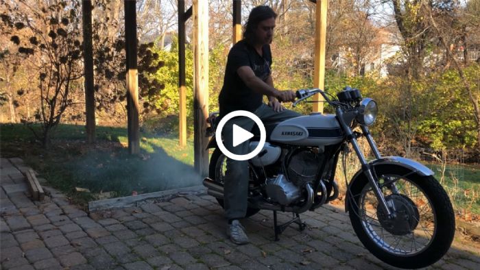 VIDEO: Η αυθεντική «σκοτώστρα» - Ο ήχος της Kawasaki H1 