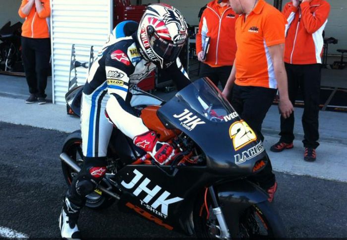 O Vinales στην JHK Laglisse KTM.