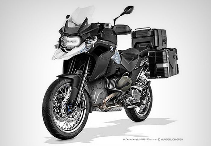 Στο site της Wunderlich είδαμε για μερικά λεπτά κάποια σχέδια του νέου GS, τα οποία εξυπηρετούσαν το σκοπό της παρουσίασης των αξεσουάρ της εταιρείας. 