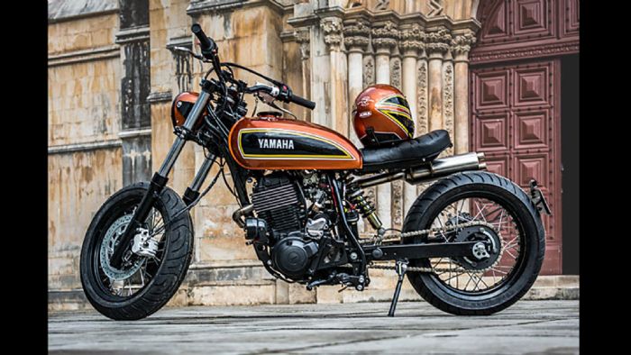 Yamaha XT600 Cafe Tracker