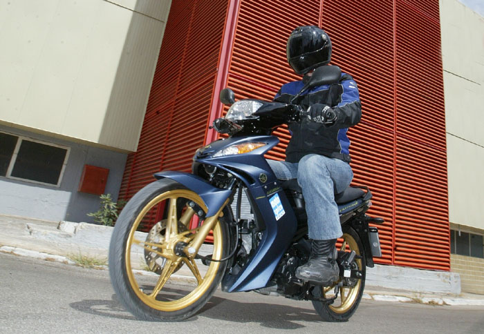 Δοκιμή Yamaha Crypton-X 135