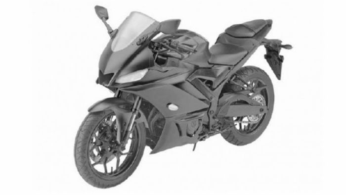 Οι εικόνες που φέρεται να απεικονίζουν το νέο Yamaha R3. 