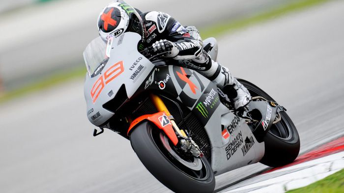 O Jorge Lorenzo στην πίστα της Sepang.