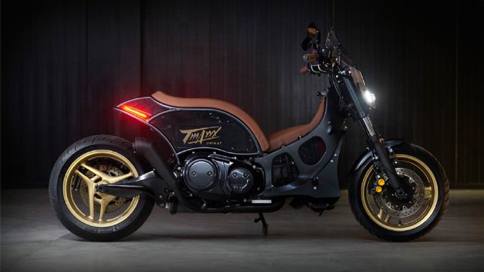 Το Yamaha TMAX της Unikat Motorcycles