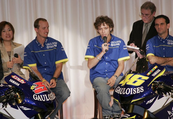 Συνέντευξη Τύπου της Gauloises Yamaha