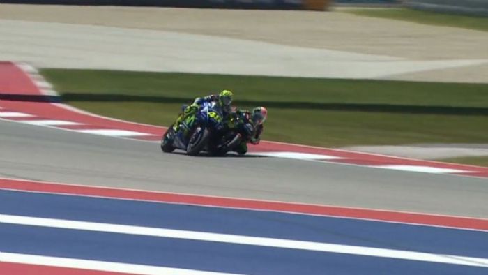 Η προσπέραση του Zarco στον Rossi