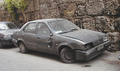 Πρόβλημα τα εγκαταλελειμμένα Ι.Χ Πρόβλημα τα εγκαταλελειμμένα Ι.Χ