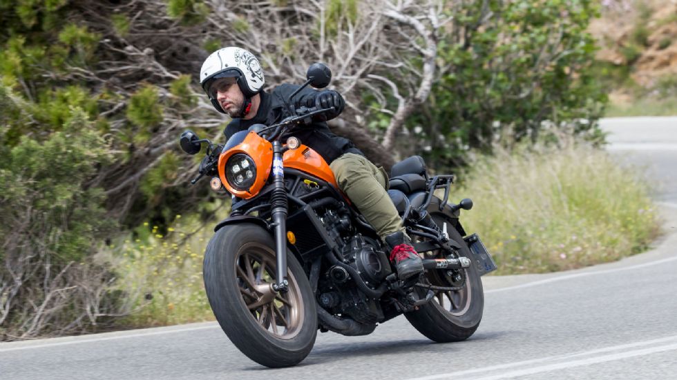 Honda CMX 500 Rebel SP - Test