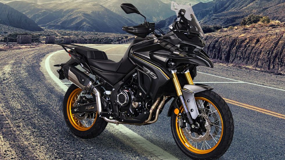 Voge DS525X σε χρώματισμό Black Knight