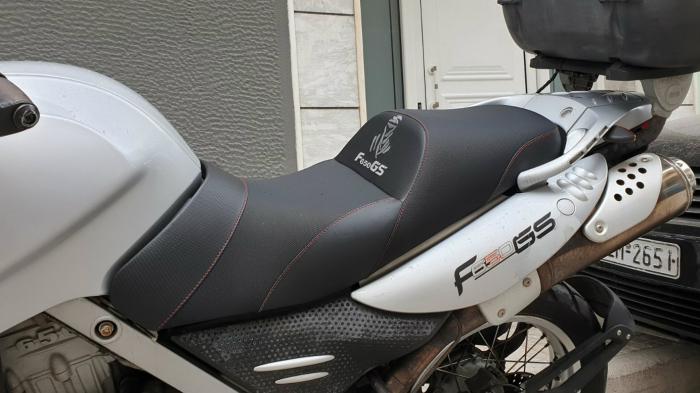 Χειροποίητη σέλα για F 650 GS