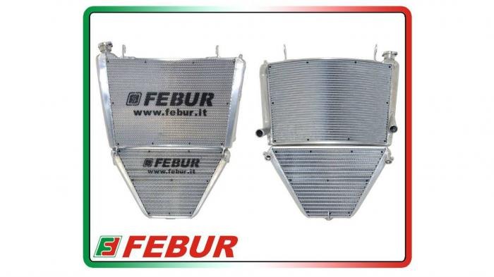 Febur Racing ψυγείο νερού και λαδιού για Yamaha YZF R1 / R1M 2015-2018