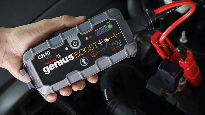Ακόμα κι αν η μπαταρία είναι νεκρή το Genius Boost θα καταφέρει να βάλει σε λειτουργία τον κινητήρα.