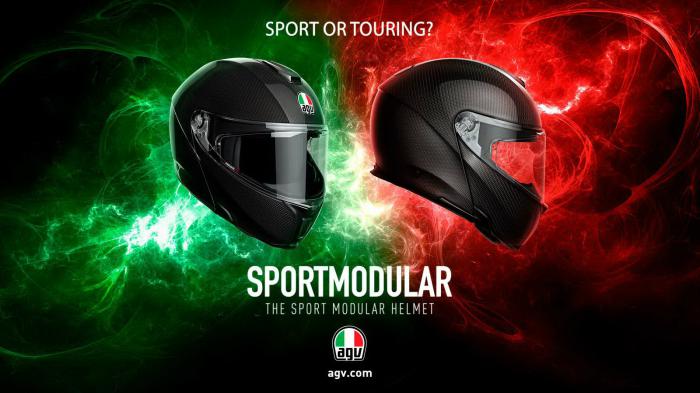 AGV SportModular: Το πρώτο ανοιγόμενο σπορ κράνος