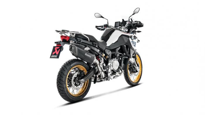 Μαύρο τελικό Akrapovic για BMW F 750 GS και F 850 GS