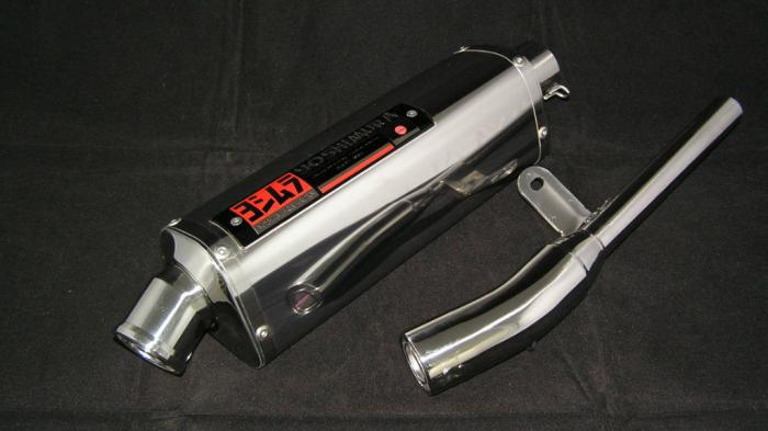 YOSHIMURA TRI-OVAL STAINLESS